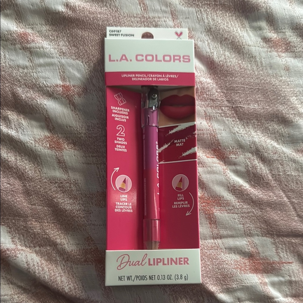 L.A. Colors Dual Lipliner in Pink